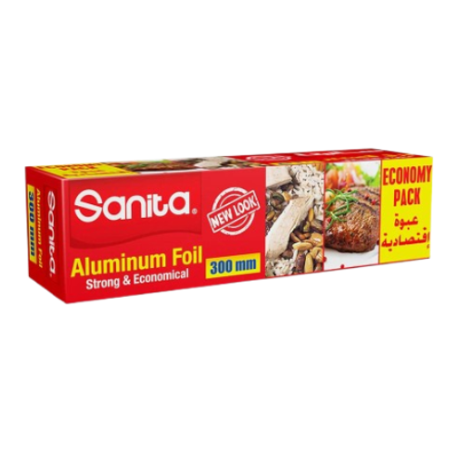 ورق ألمونيوم سانيتا حراري 30 سم × 85 متر